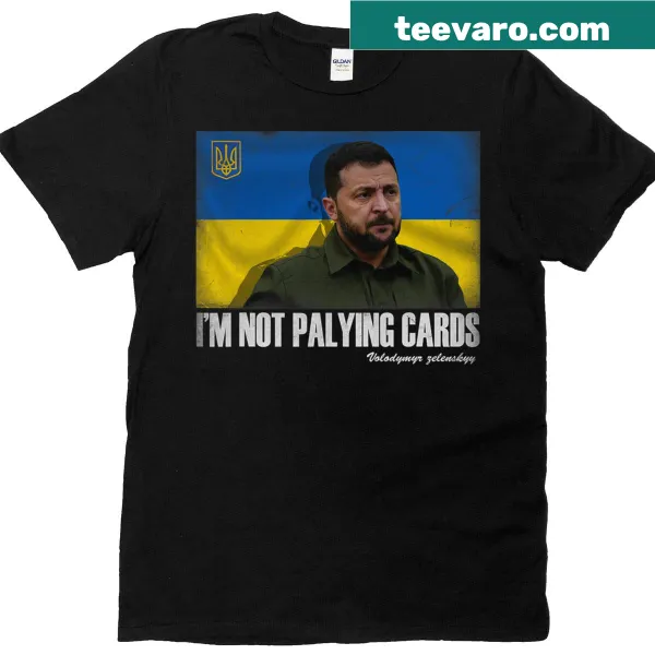 Vintage T-shirt with a humorous quote supporting Ukraine