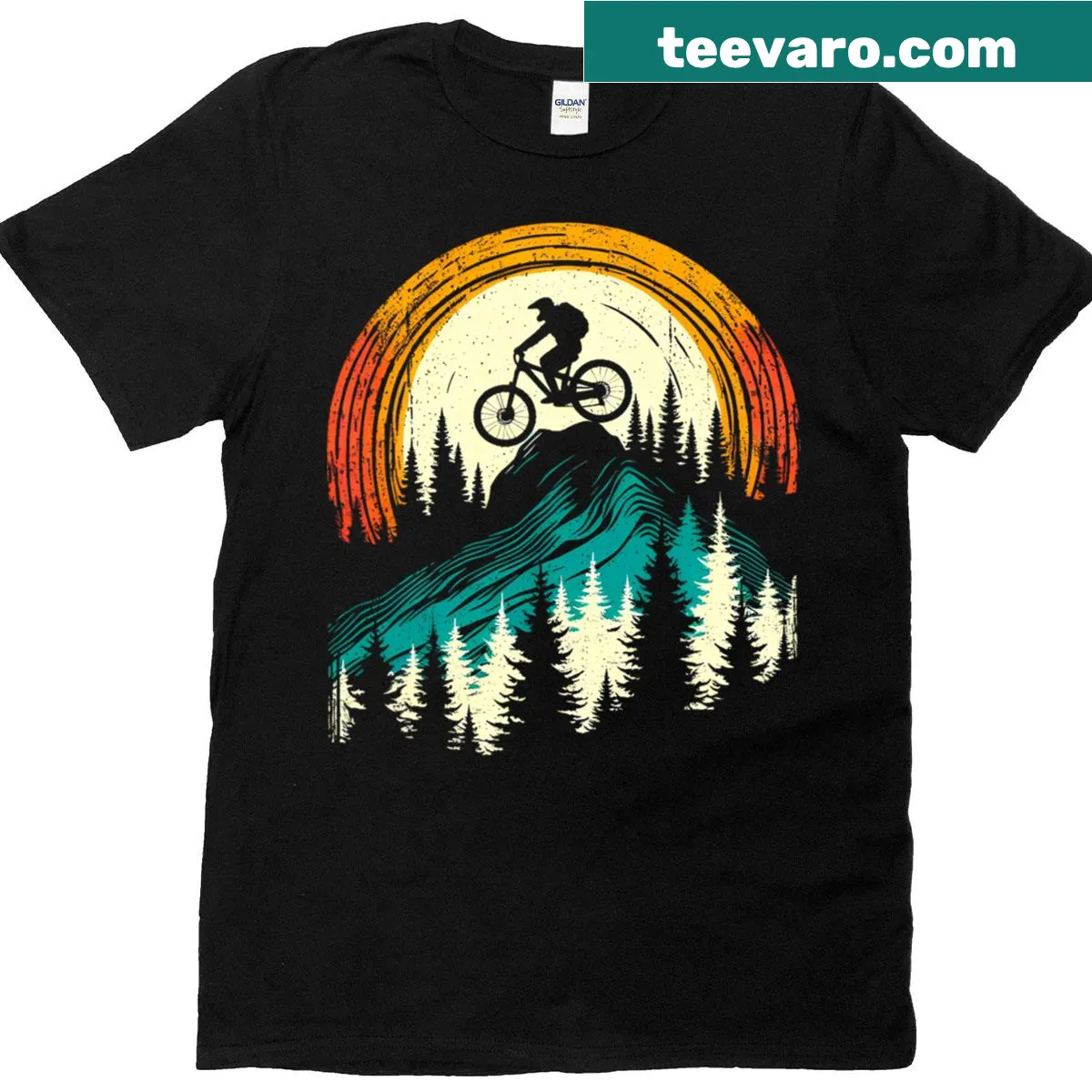 Funny biking quote on a cycling T-shirt — on a men's t-shirt