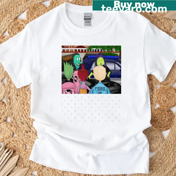 T-shirt featuring the Nextfriday X Doug collaboration