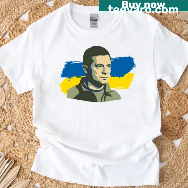 Illustrative T-shirt honoring the Ukrainian President