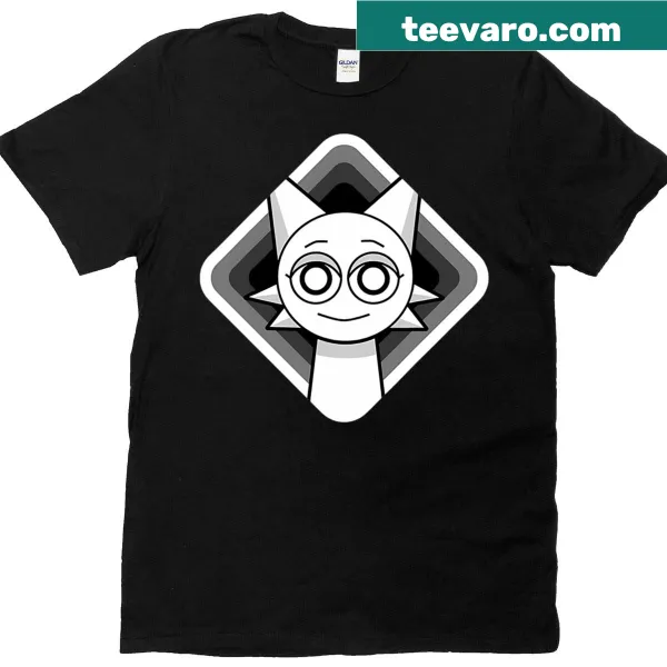 Cartoon t-shirt featuring Wenda from Sprunki Wenda