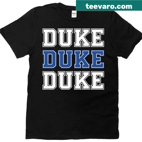 Retro Duke logo graphic t-shirt