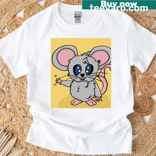 Classic T-shirt with a simple 'Hi' printed on the front