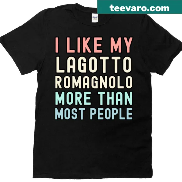 Classic t-shirt expressing love for Lagotto Romagnolo dogs