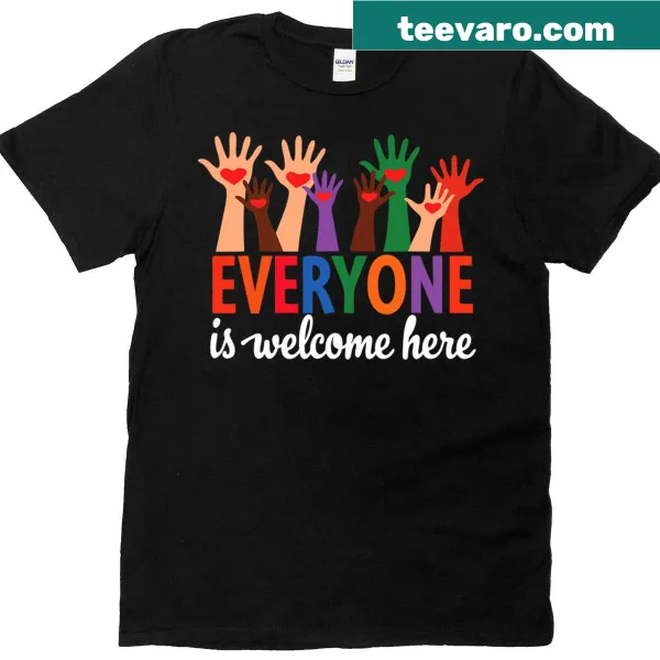 T-shirt with welcoming message for teachers
