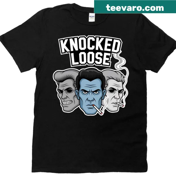 Artistic T-shirt inspired by Knocked Loose band