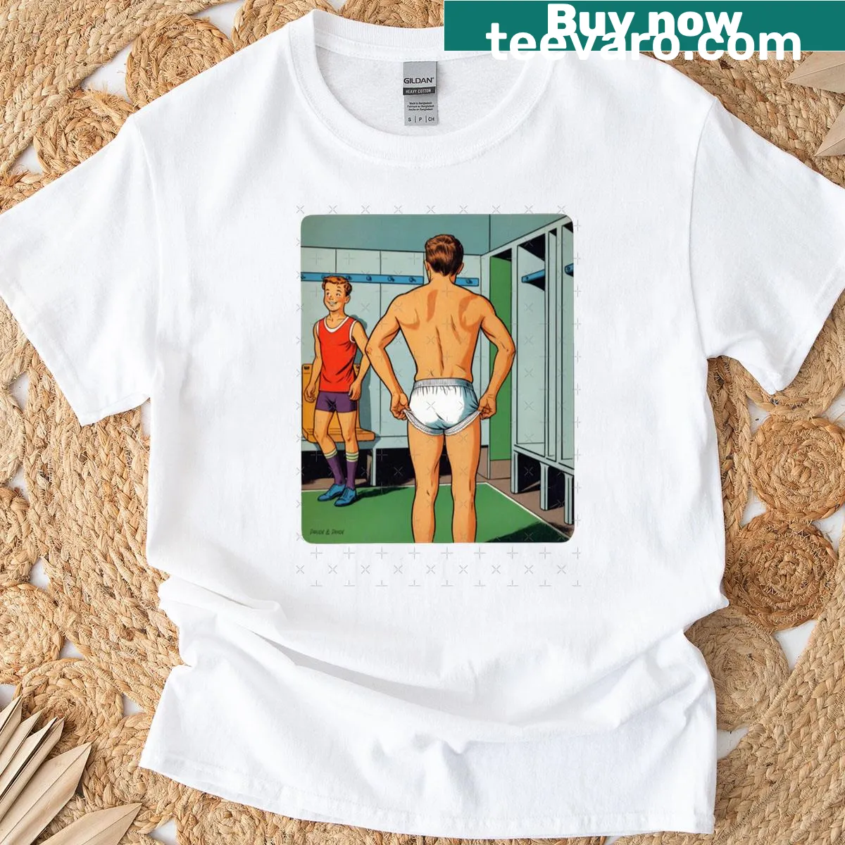 Classic T-shirt with uplifting slogan: Wear What Feels Right — on a men's t-shirt
