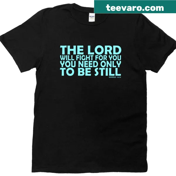 Typography shirt featuring an inspirational Bible verse