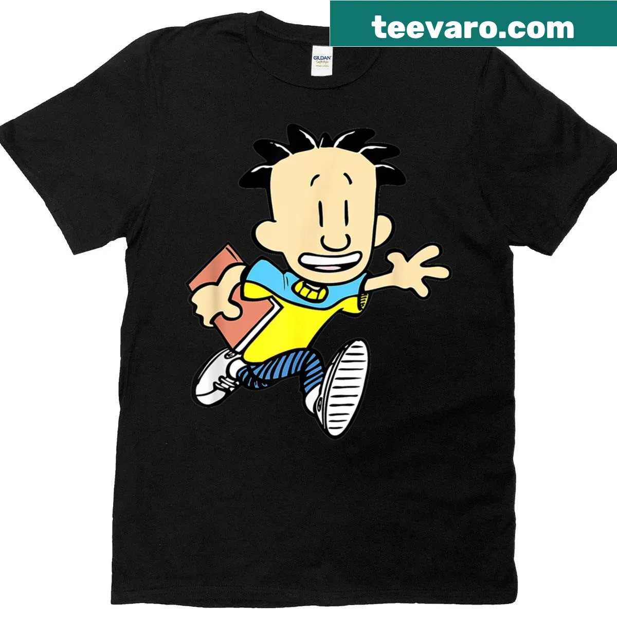 T-shirt featuring an illustration of Big Nate, the comic character — on a men's t-shirt