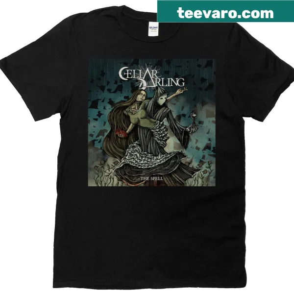 Cellar Darling The Spell album title T-shirt