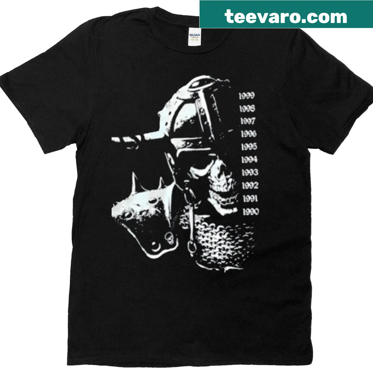 T-shirt featuring the phrase 'Ate Of It To Her Heart's Content' — on a men's t-shirt