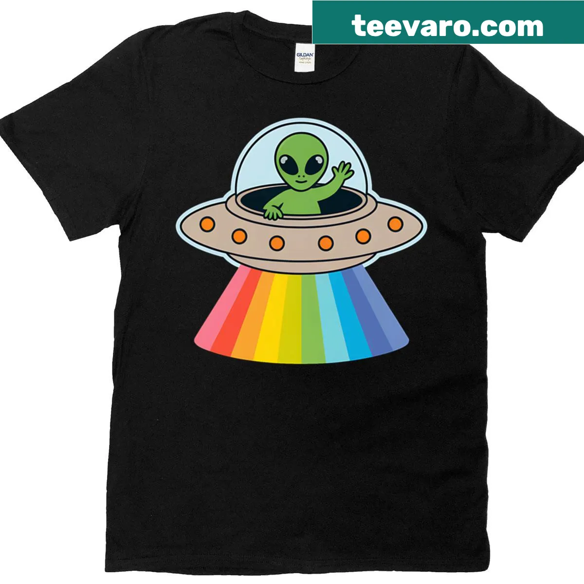 Funny LGBTQ+ themed essential t-shirt with bold text — on a men's t-shirt
