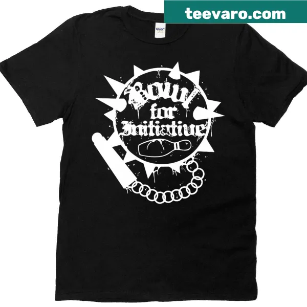 RPG gaming-themed illustration on a Bowl for Initiative T-shirt.