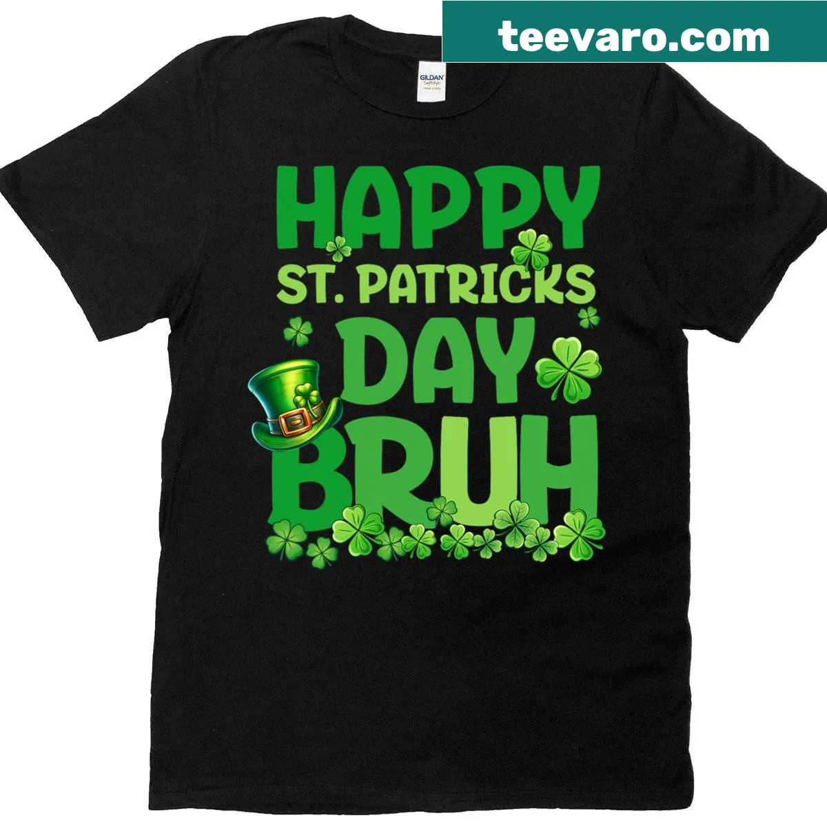 Funny St. Patrick's Day phrase on a T-shirt — on a men's t-shirt