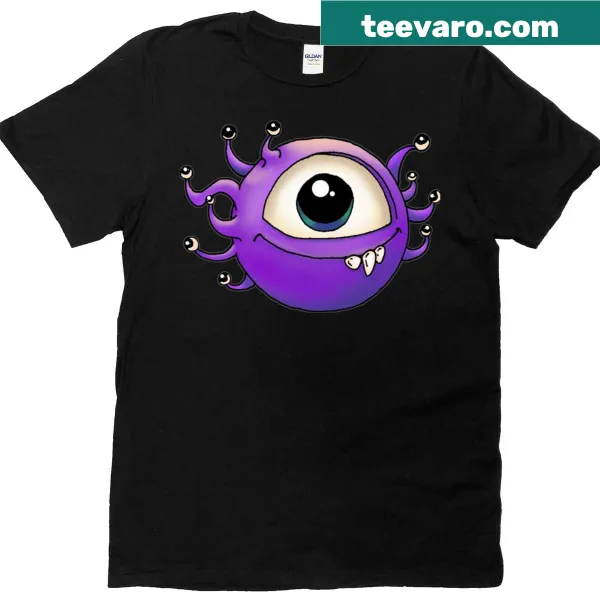 Cartoon design featuring a whimsical eyeball monster