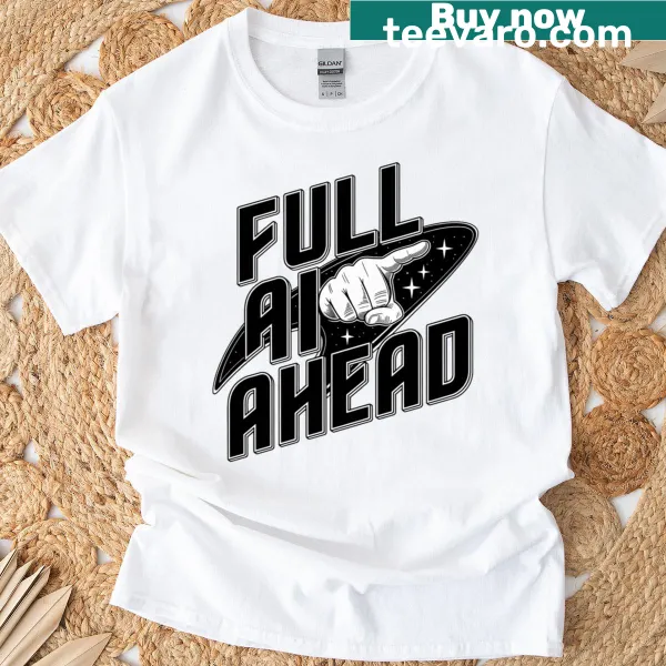 T-shirt celebrating advancements in artificial intelligence.