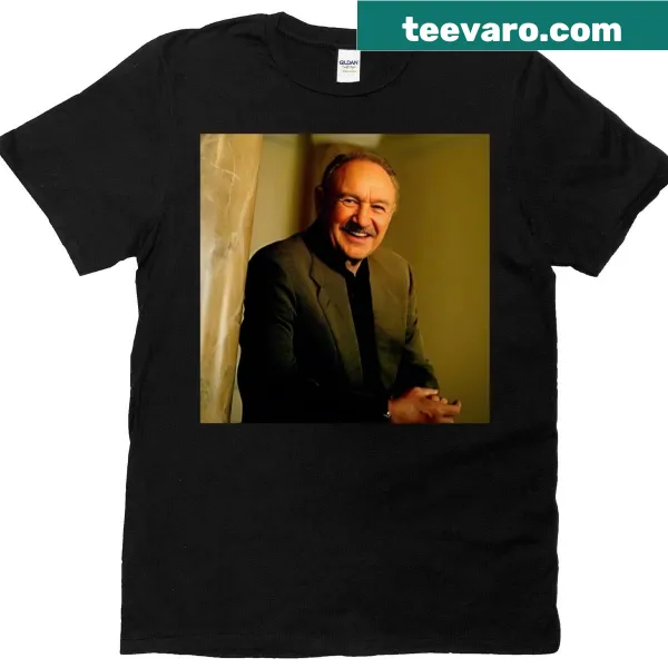 Simple T-shirt honoring actor Gene Hackman