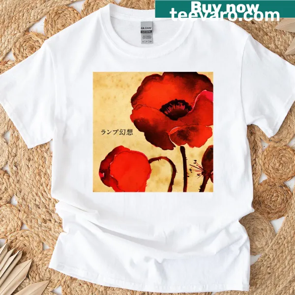 T-shirt featuring an artistic Gensou Lamp illustration