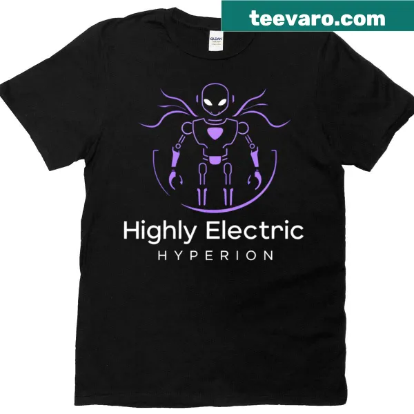 Hyperion Robot logo t-shirt