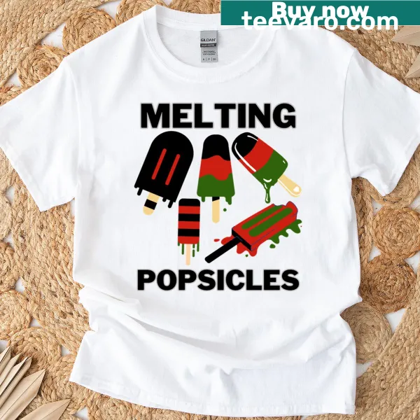 Illustration of ice cream cones on a fun t-shirt design