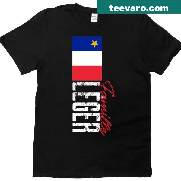 T-shirt featuring the word 'Legere' to celebrate Acadian heritage
