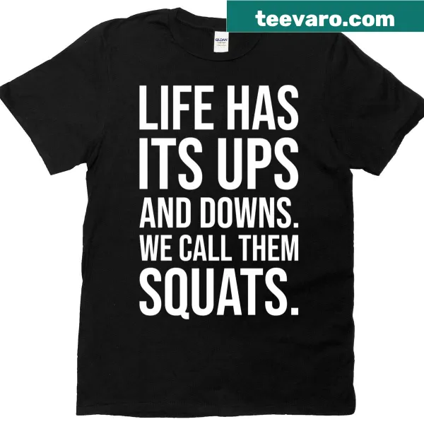 Motivational gym T-shirt with fitness saying
