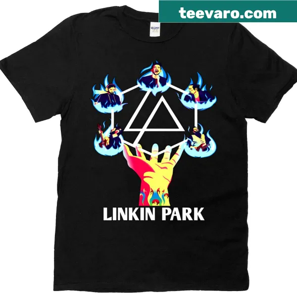 Classic Linkin Park T-shirt design for fans of the band