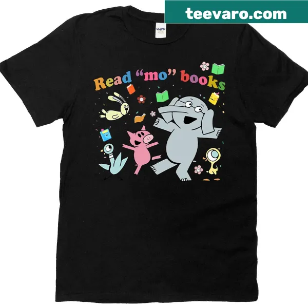 Funny T-shirt for teachers with the phrase 'Read More Books.'