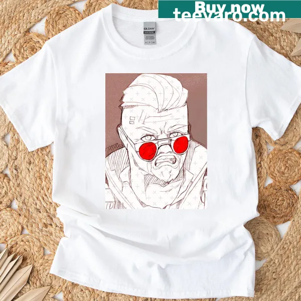 Playful illustration on a t-shirt with a quirky design