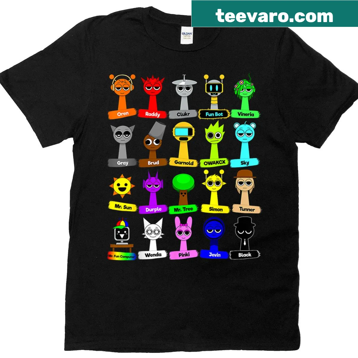 Fun t-shirt celebrating toys with 'Beat All Sprunky Sounds' text — on a men's t-shirt