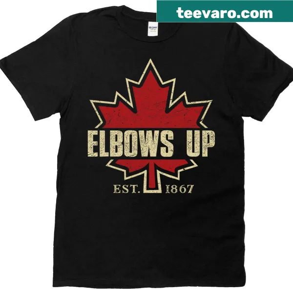 T-shirt featuring 'TRUE North Strong Free' celebrating Canada