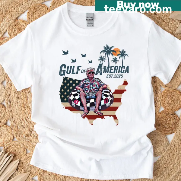 Funny T-shirt with a humorous political quote about America Est 2025