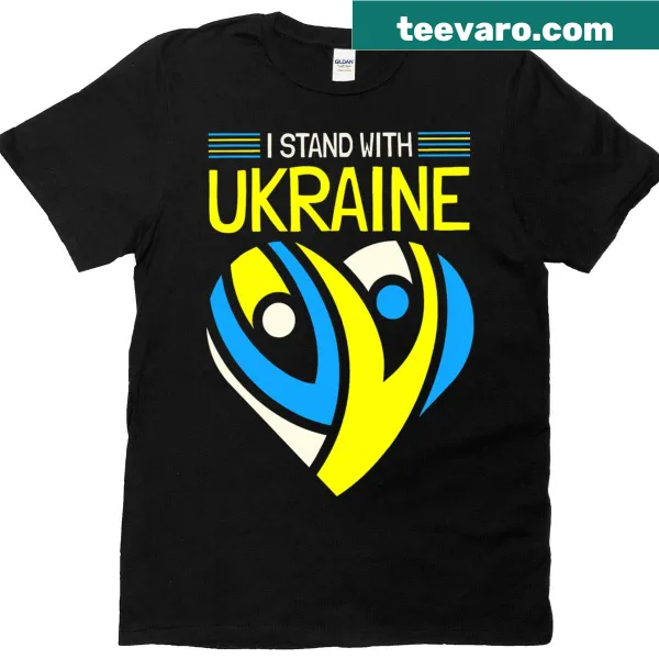 Kid's T-shirt with a dove illustration promoting peace for Ukraine