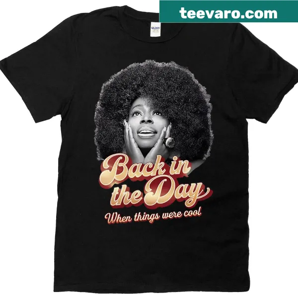 Vintage-style retro T-shirt capturing 70s nostalgia with playful design