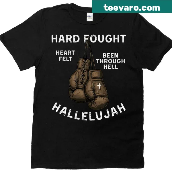 Faith-themed T-shirt with inspirational text for everyday wear
