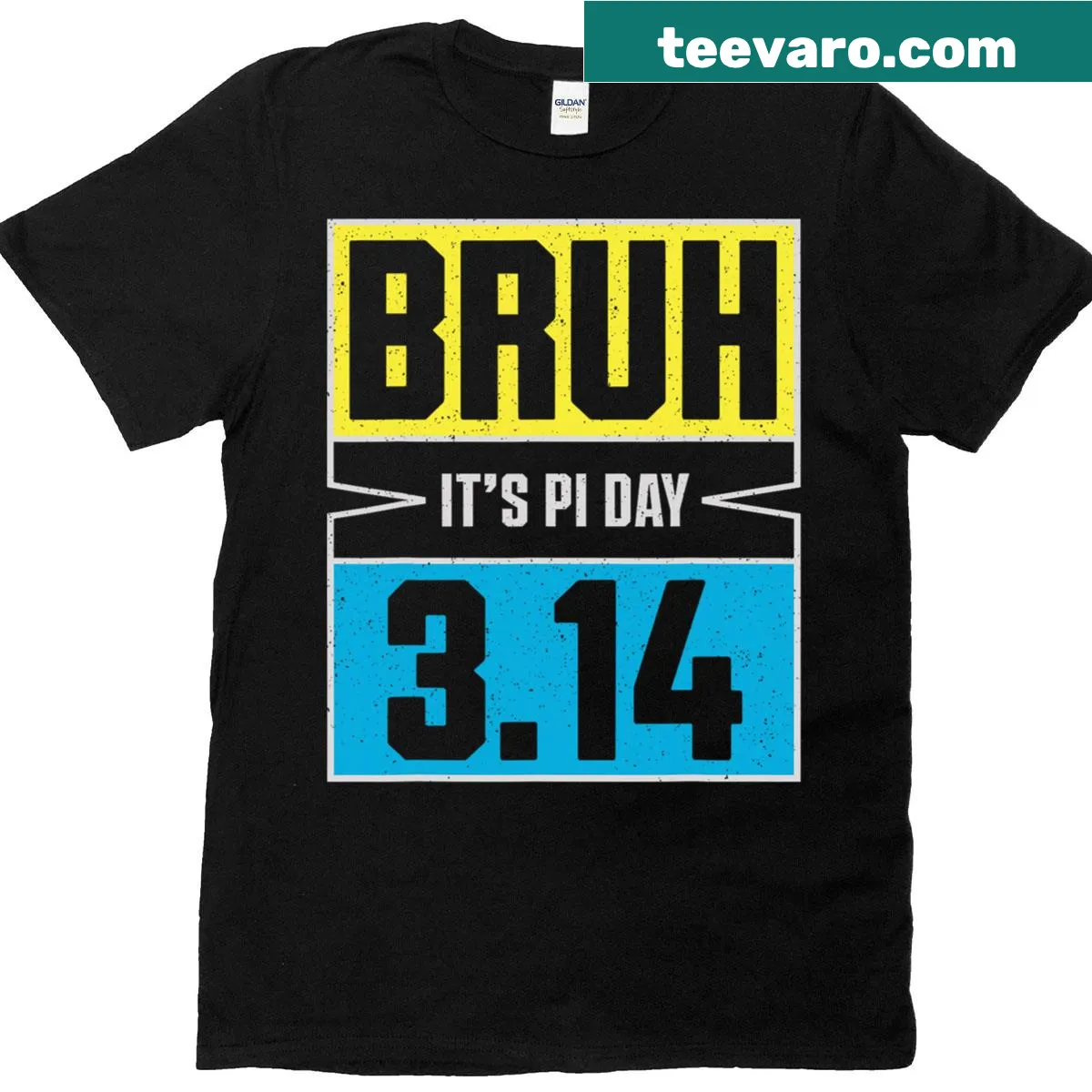 Funny t-shirt celebrating Pi Day with a math-themed slogan — on a men's t-shirt