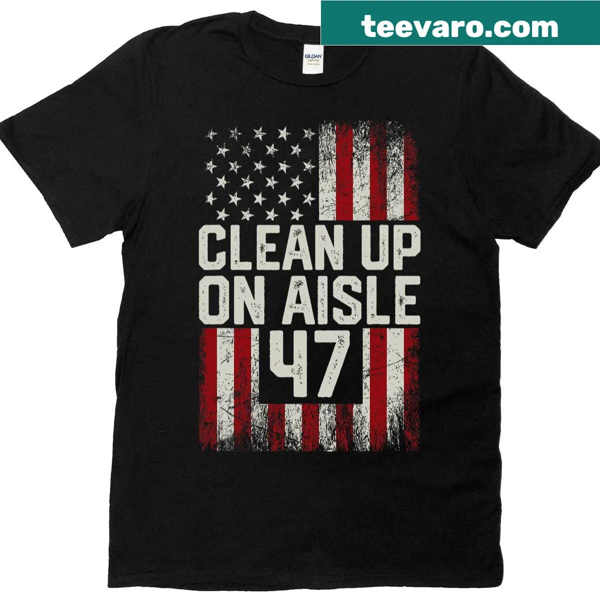 Political t-shirt with a bold anti-Trump message — on a men's t-shirt