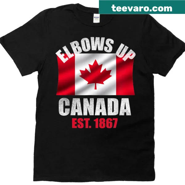 Emblematic T-shirt with 'Canada Is Not For Sale' text