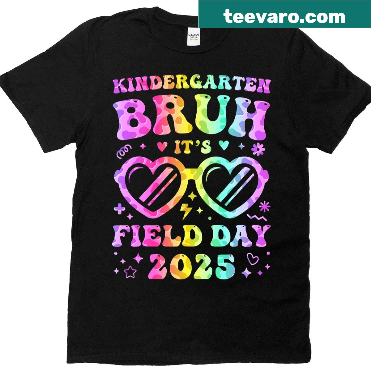 Fun Bruh Field Day T-shirt for kids — on a men's t-shirt