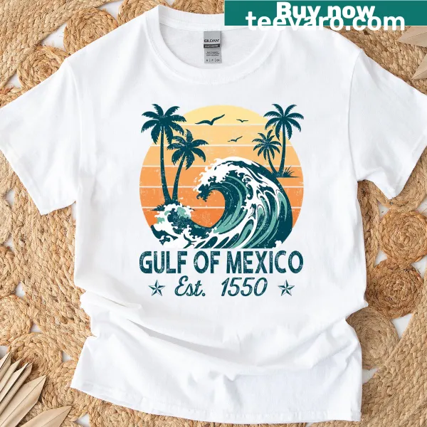 Retro beach design for Gulf of Mexico Forever