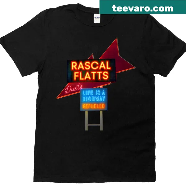 Life Is A Highway T-shirt with playful typography design