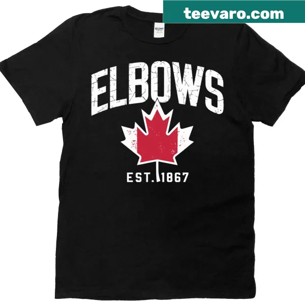T-shirt with Canada Est 1867 text for patriotic Canadians