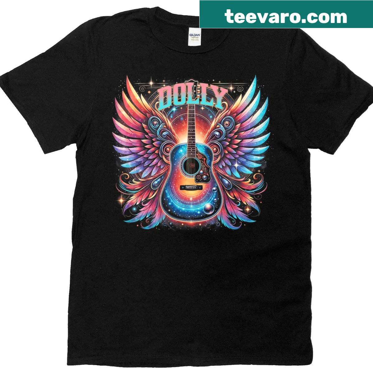 Vintage T-shirt with personalized name dedicated to Dolly — on a men's t-shirt