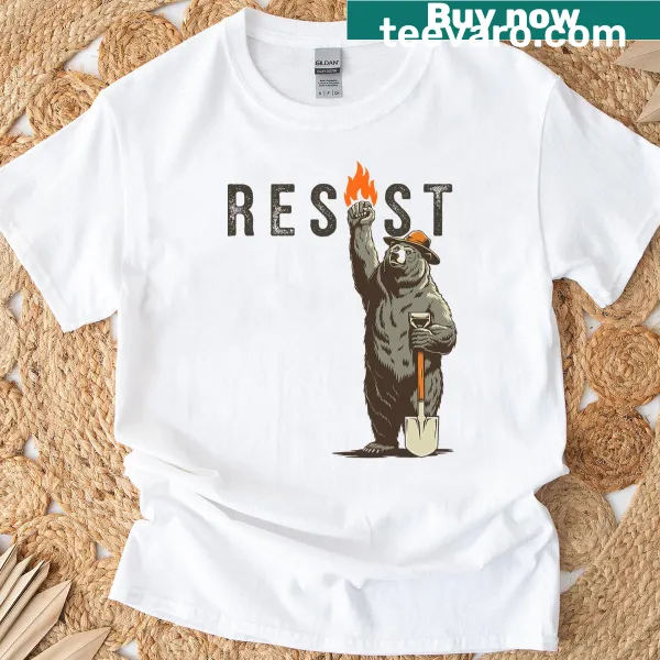 Vintage Smokey Bear t-shirt with a conservation message.