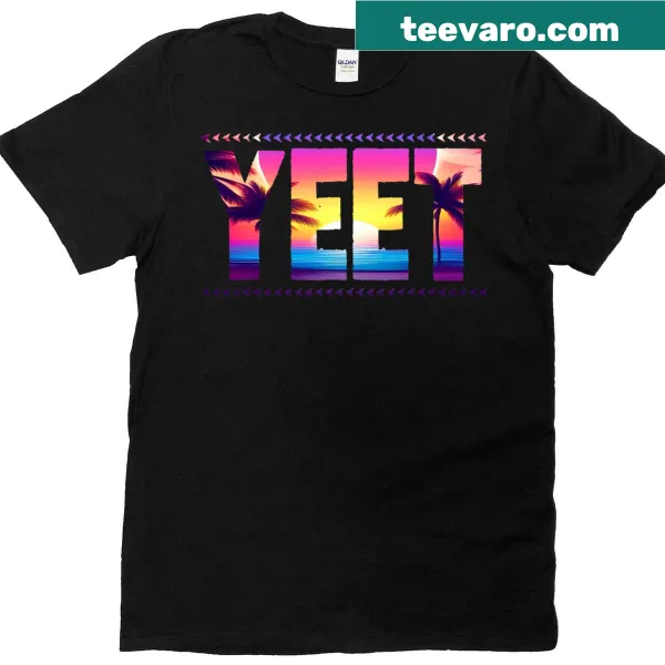 Funny T-shirt featuring the slang term 'Yeet.'