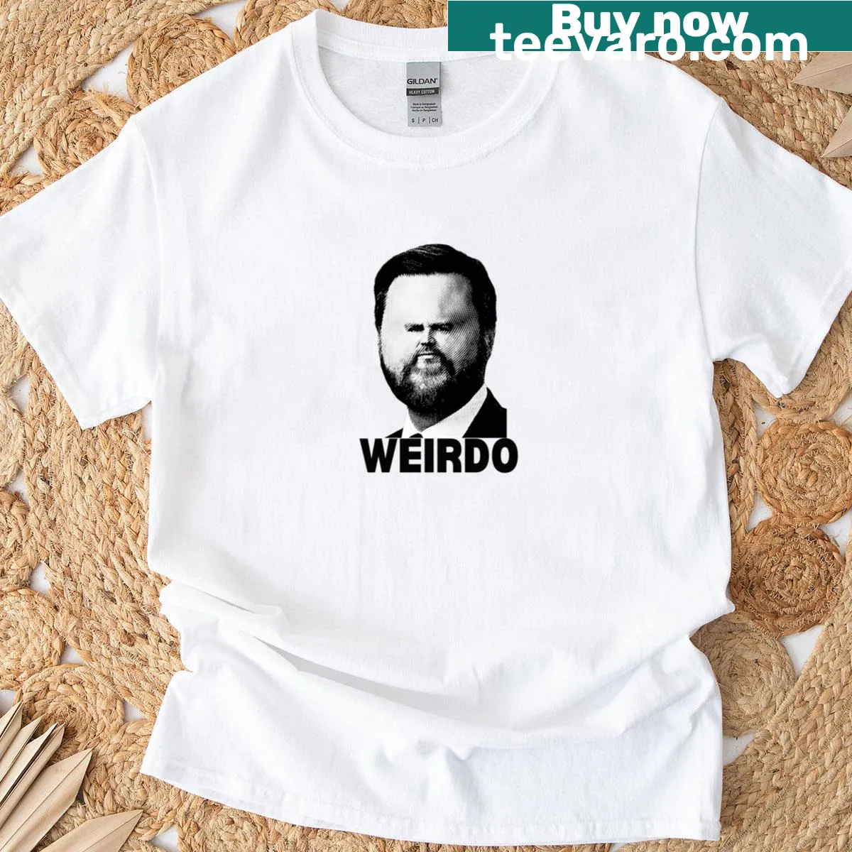 Funny Couch Vance meme T-shirt with humorous graphic — on a men's t-shirt
