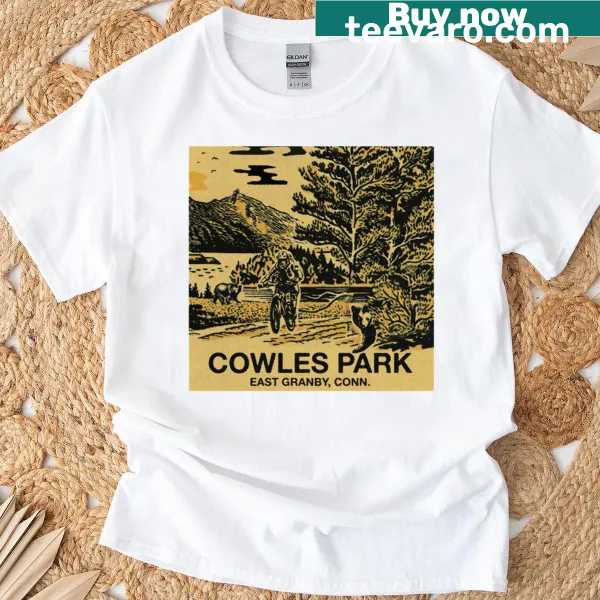 Cowles Park Connecticut typography T-shirt