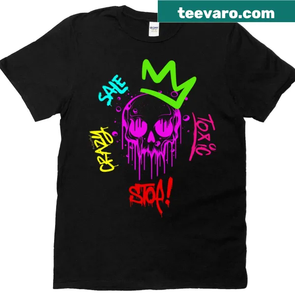 Gothic Graphic t-shirt with striking typography design