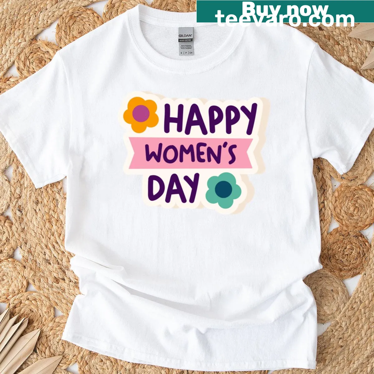 Typography design featuring the phrase Happy's Day — on a men's t-shirt