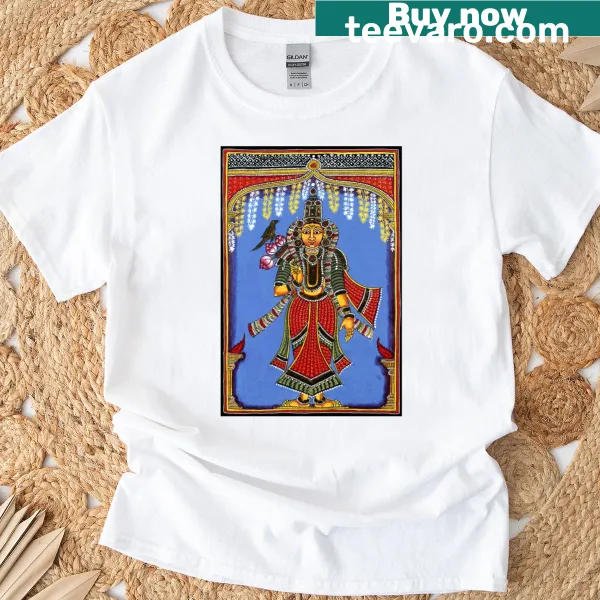 T-shirt depicting the Kamakshi Hindu Goddess Tripura Sundari